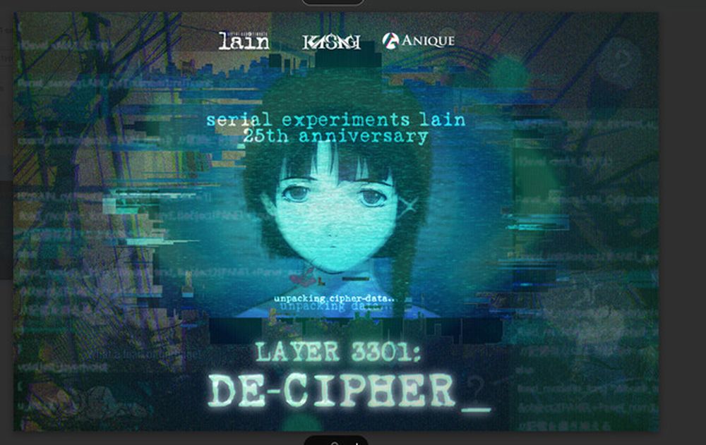 Serial Experiment Lain Serial Experiment Lain